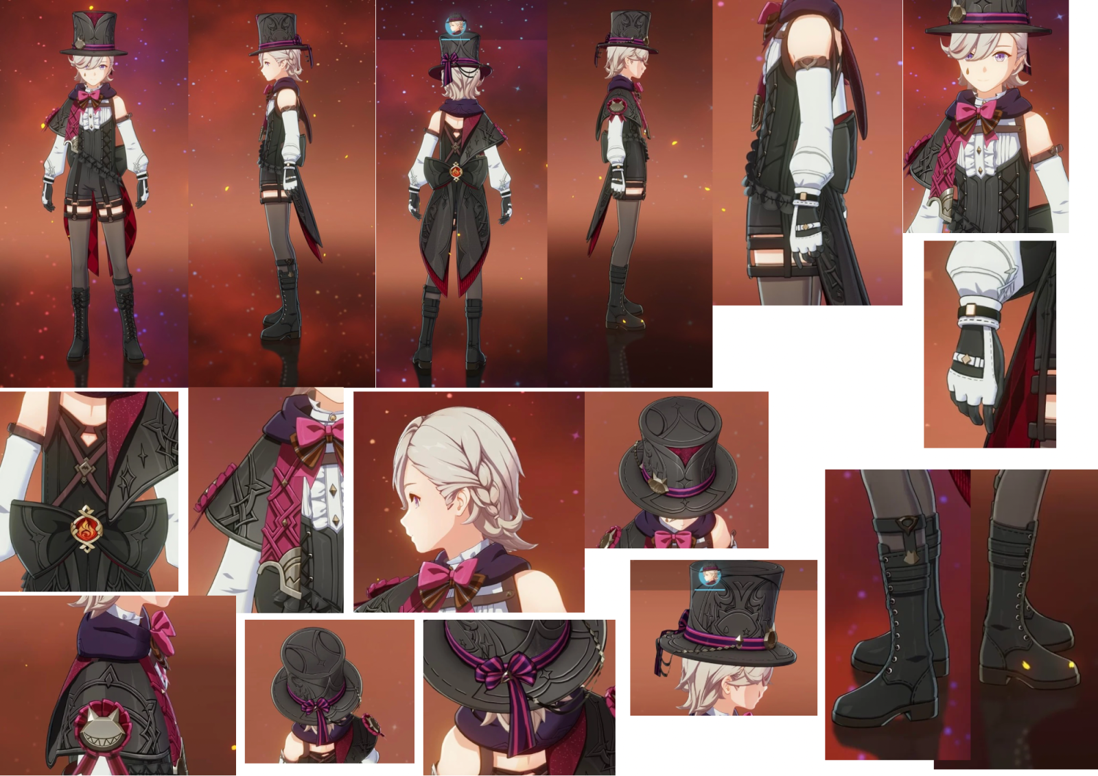 Referência do personagem