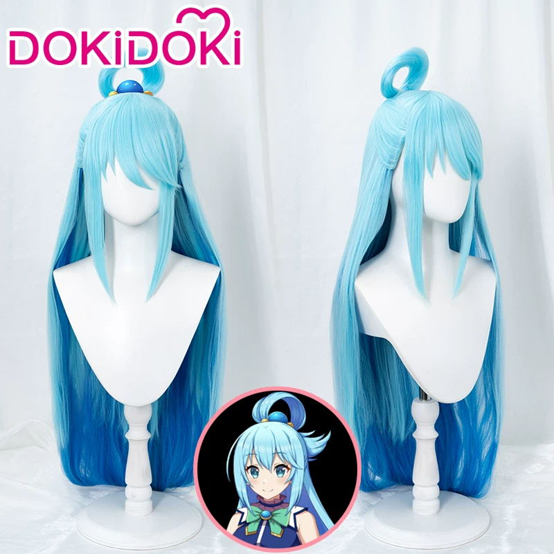 Peruca Aqua Konosuba DokiDoki Wigs - Encomenda - Somente peruca