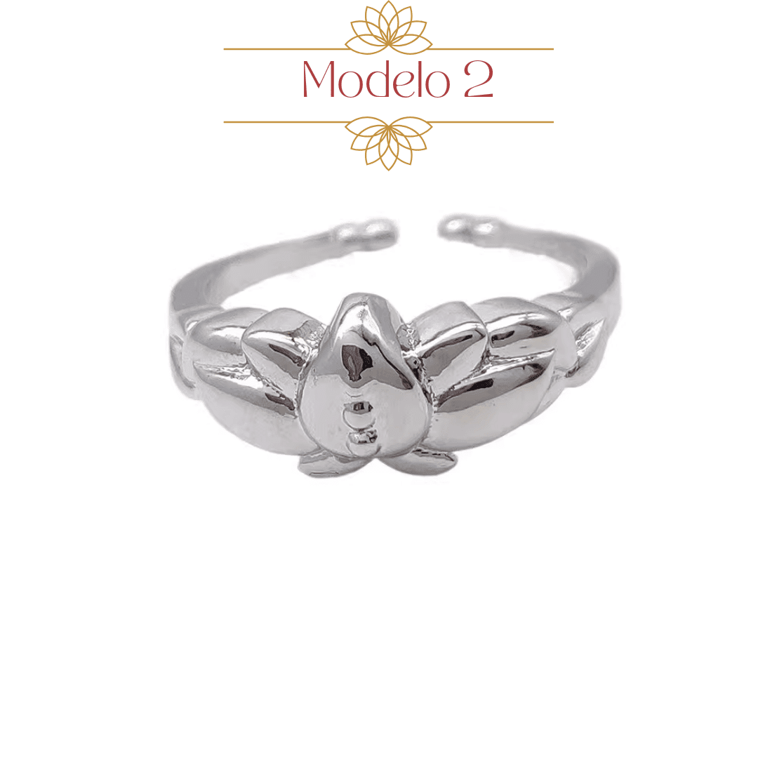 Anel Frieren Flor de Lótus - Inspirada no Presente do Himmel - 2 - Não