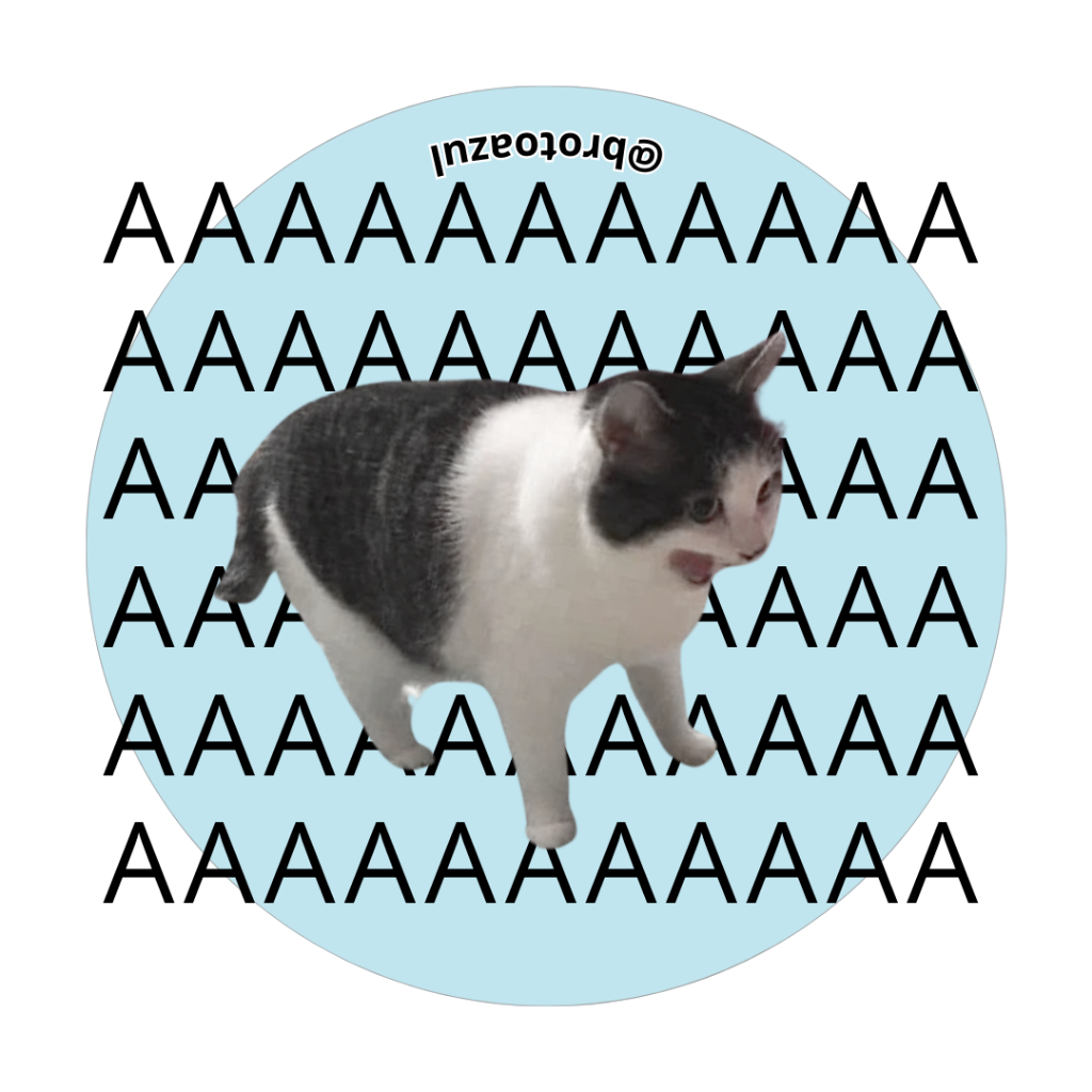 Botton Gato Gritando Meme